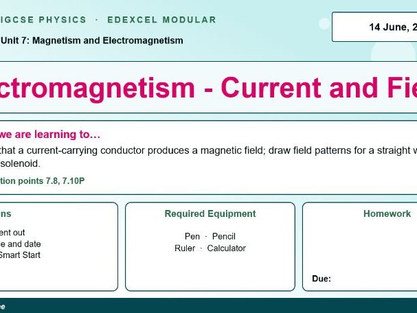 IGCSE Physics: Current and Magnetic Fields | Magnetism & Electromagnetism | Unit 7 | L3