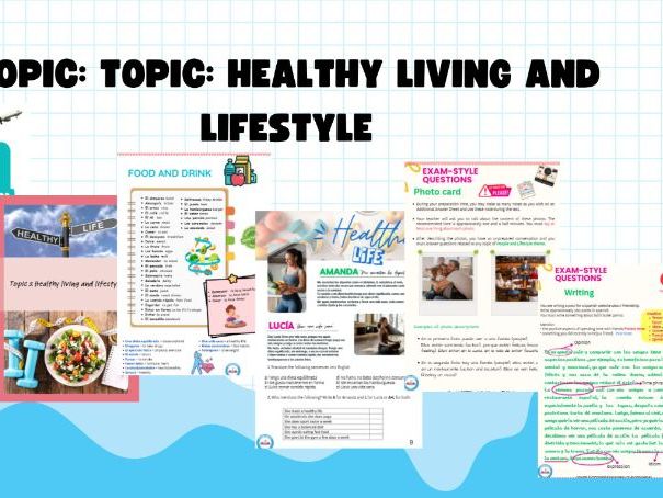 AQA GCSE Spanish – New Specification, Topic: Healthy living and lifestyle