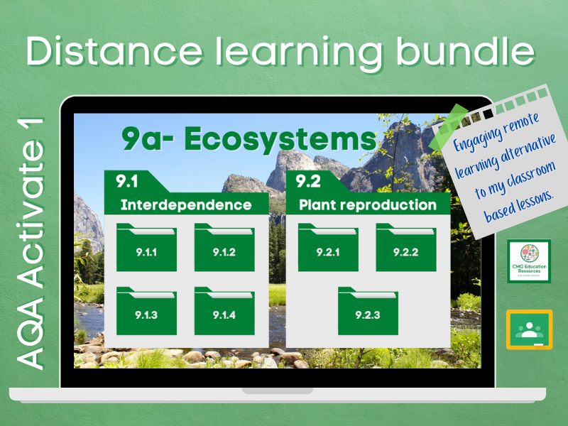 9a Ecosystems Distance Learning Bundle Aqa Ks3 Activate 1 9a Ecosystems Distance Learning Bundle Aqa Ks3 Activate 1