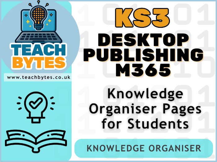 KS3 Desktop Publishing (M365) Knowledge Organiser