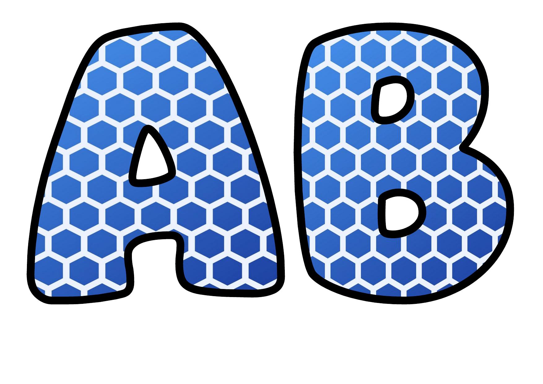 blue-honeycomb-bubble-letters-display-lettering-printable-a-z-and-0