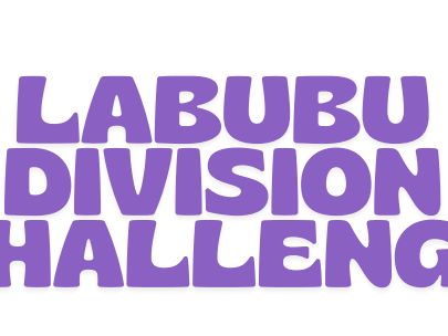 Labubu Division Challenge - Hands-On KS1 Division Activity