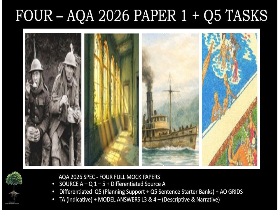 FOUR - PAPER 1 | 2026 FULL MOCKS | Q5 TASKS