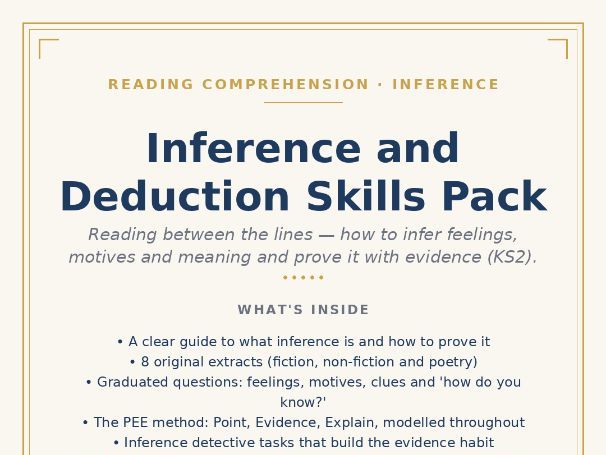 Inference and Deduction Skills
