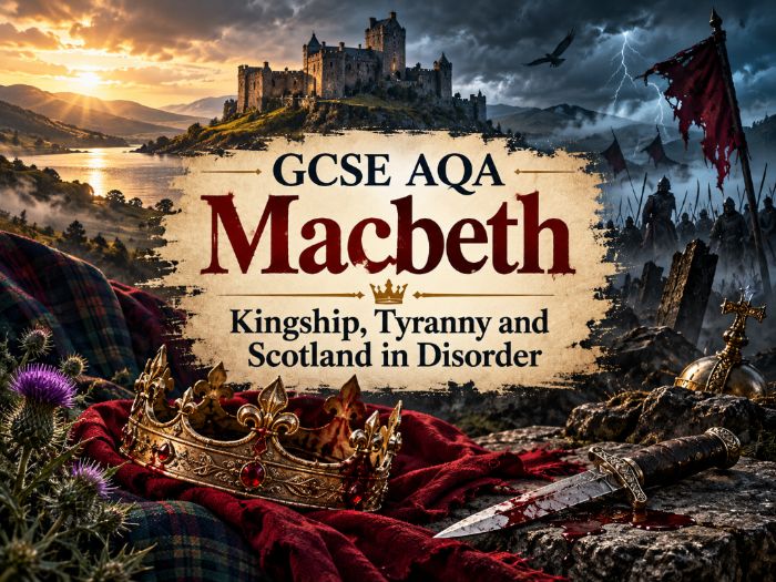 GCSE AQA Macbeth: Kingship, Tyranny and Scotland in Disorder