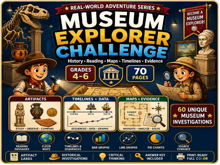 Museum History Activities | Grades 4–6