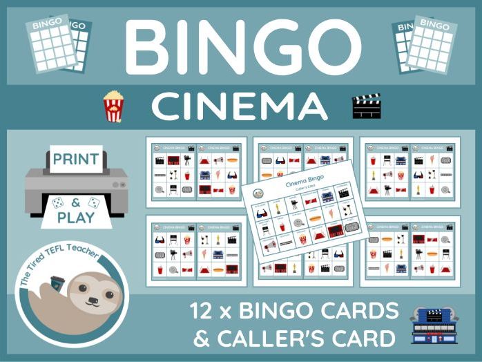 ESL Cinema Bingo