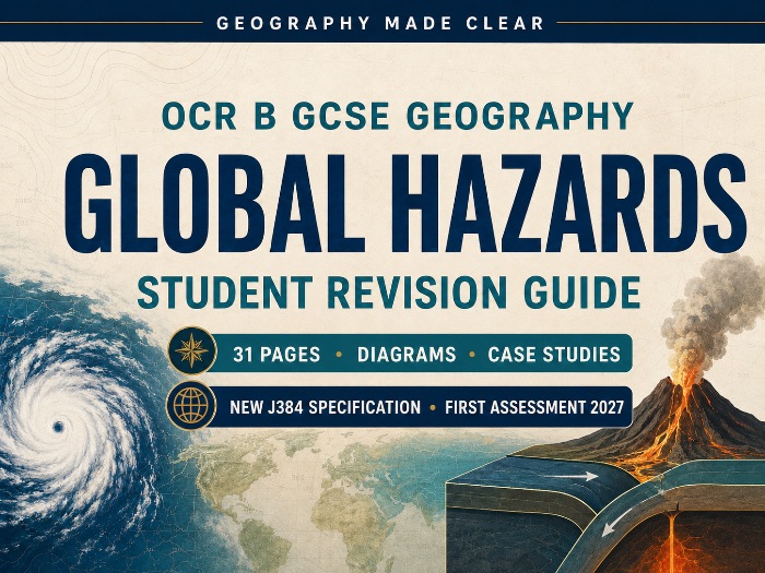 GCSE Geography 2027 OCR B Global Hazards Revision Guide