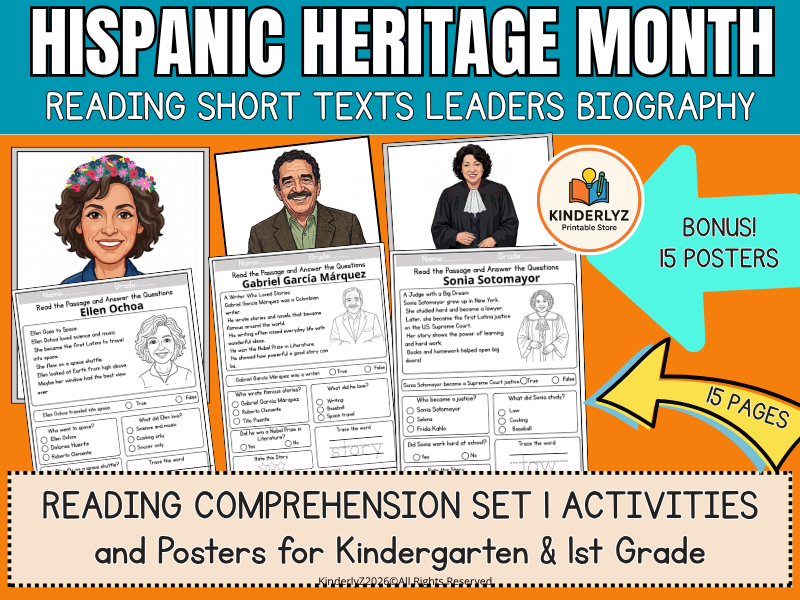 Hispanic Heritage Month Reading Short Texts