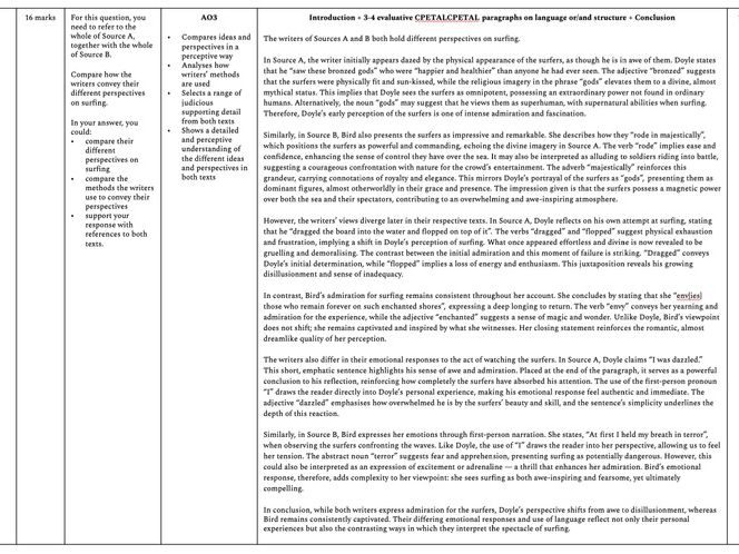 AQA GCSE English Language Paper 2 Breakdown – Complete Guide for Students
