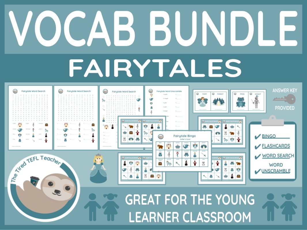 ESL Fairytale Vocabulary Bundle