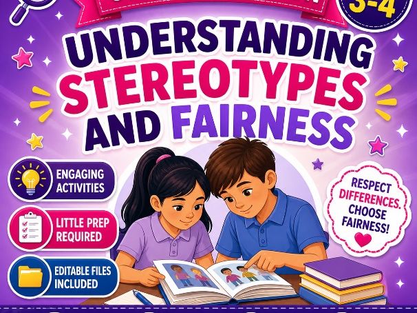 What Are Stereotypes? – PSHE  Lesson Pack (Primary)
