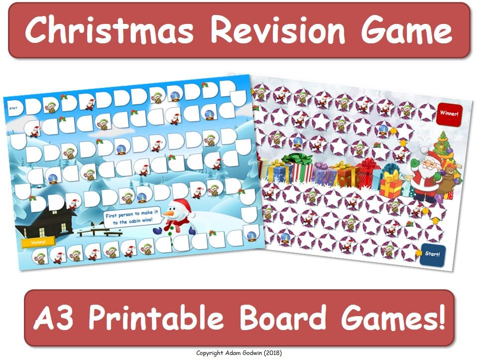 Christmas Board Game [Game, Fun, Boardgame]