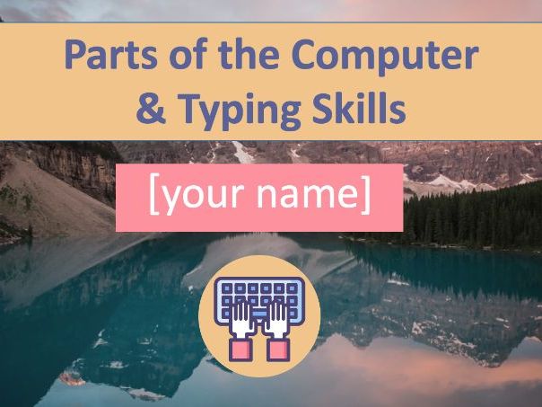 Parts of a Computer and Typing Activity | Beginner Computer Skills | KS1–KS2 / SEN