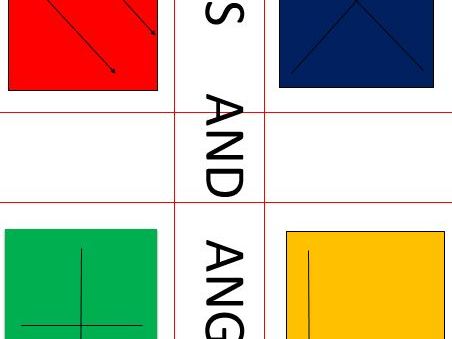 Worksheet on Lines and Angles