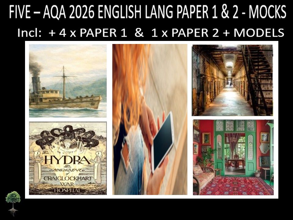 FIVE - AQA PAPER 1 & 2 | 2026 FULL MOCKS | MODELS