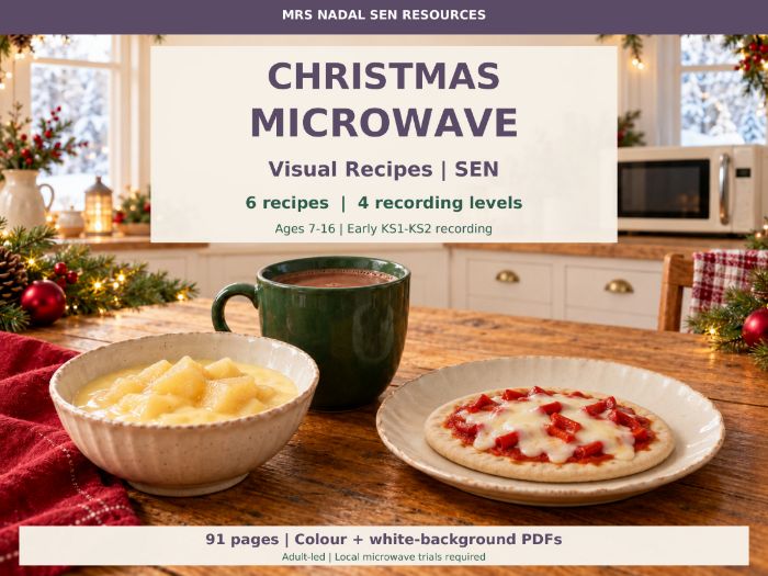 Christmas Microwave Visual Recipes | SEN