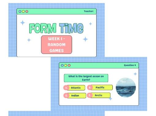 Form Time Activities