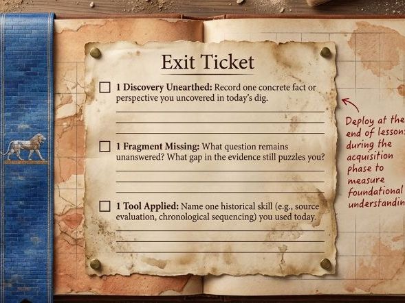 Mesopotamia – Assessment, Writing and Feedback (Year 7 History) Lessons and Activities