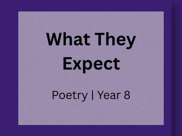 The Unit — Reading Lesson | Control, Behaviour & Authority | Year 8 (KS3