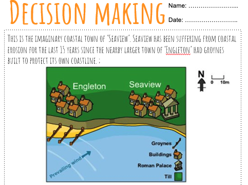 Coastal Management Decision Making Exercise