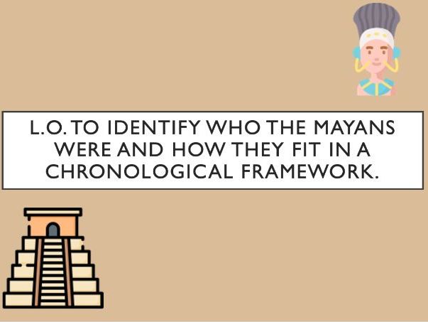 Lesson 1 - Who were the Mayans