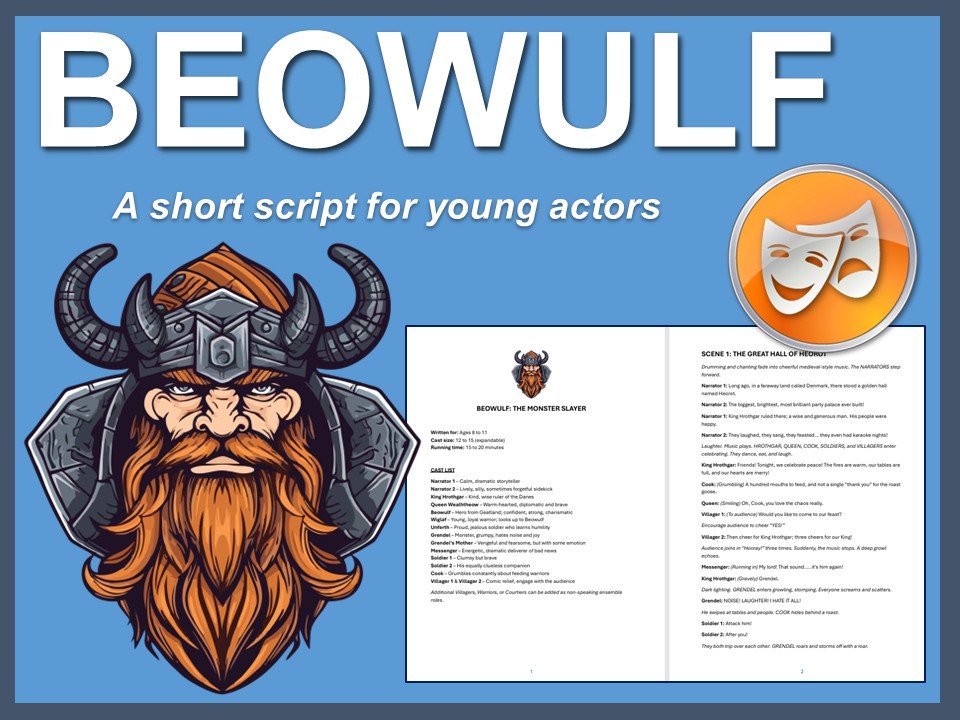 Beowulf: A short script for young actors
