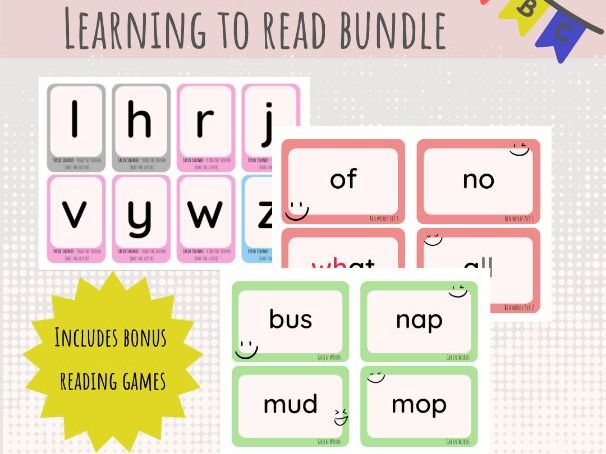 Phonics - Learning to Read Resources