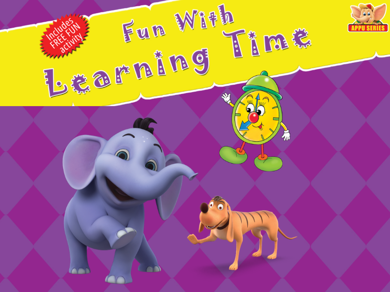 Clock & Time Activity Book - Fun with Learning