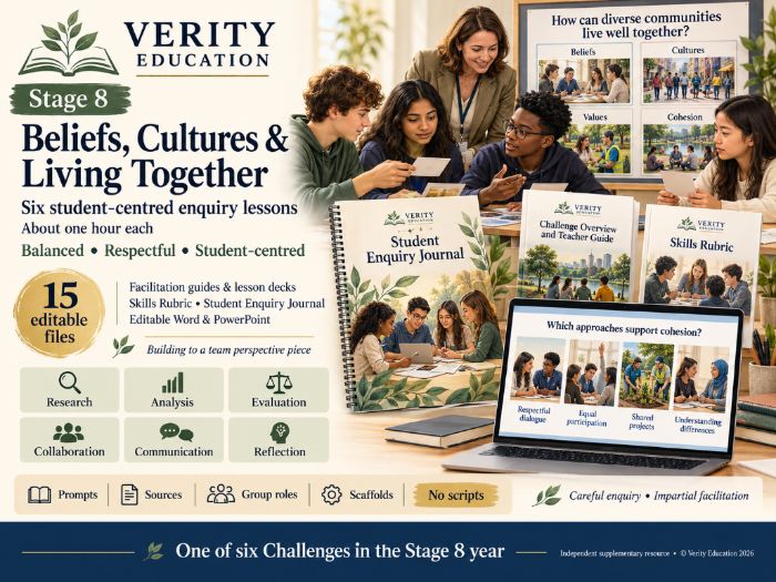 Global Perspectives Stage 8: Belief, Culture & Living Together