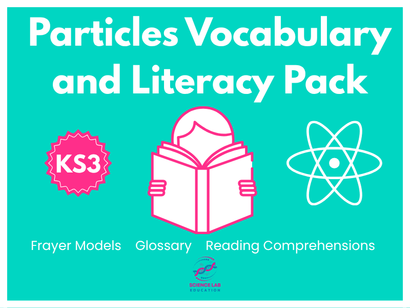 KS3 Particles Vocabulary and Literacy Pack