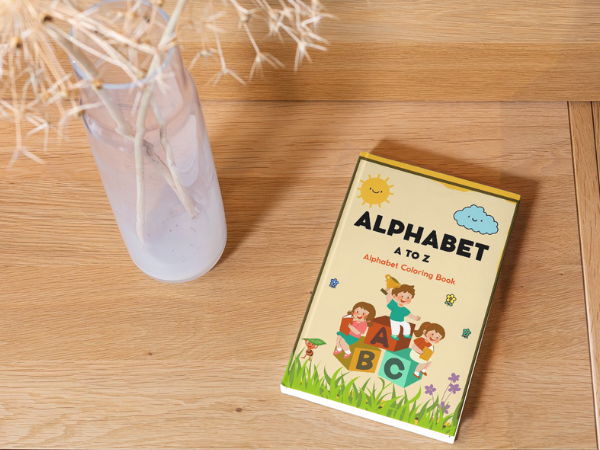 ABC Coloring Book for Kids  A to Z Alphabet