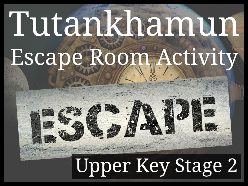 Tutankhamun Escape Room Activity