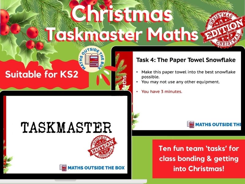Christmas Taskmaster Maths (KS2)
