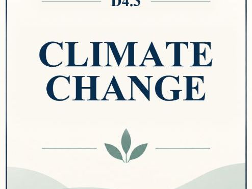 IB Biology HL D4.3 Climate Change MCQ Practice