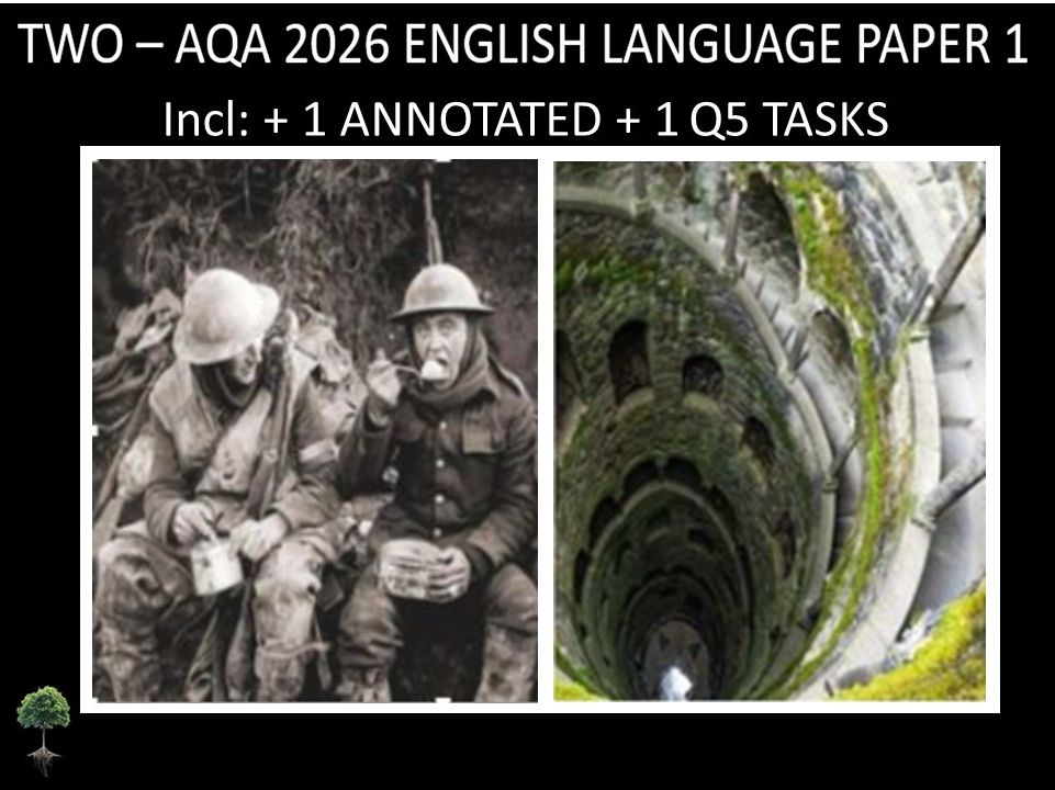 TWO - AQA PAPER 1 | 2026 FULL MOCKS | ANNOTATED |  Q5 TASKS