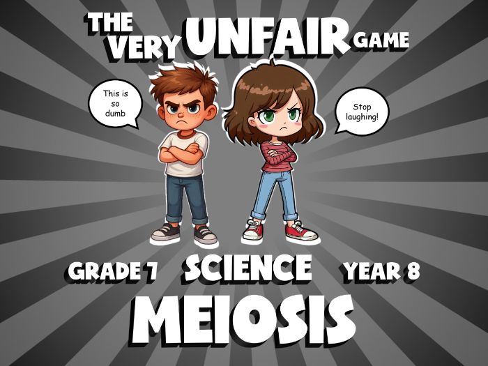Meiosis VERY UNFAIR GAME | No-Prep Year 8 Science Review Activity