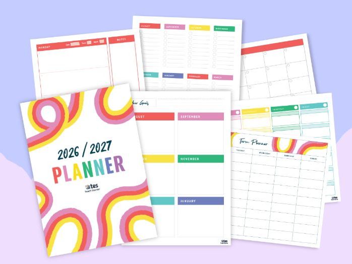 2026/2027 academic year primary teacher's planner