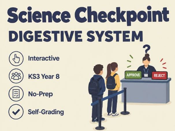 Digestive System Interactive Game | Biology KS3 Year 8