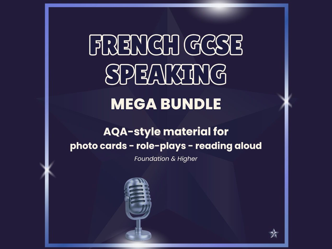 Speaking Mega Bundle – French GCSE (AQA)