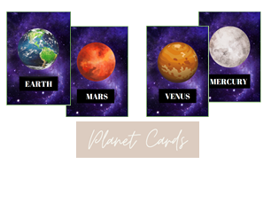 Planet Cards Display | Teaching Resources