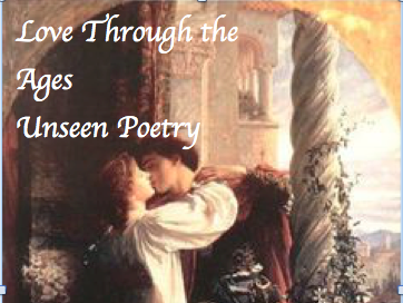 Unseen Poetry Love Through the Ages 7 paired poems with questions AQA