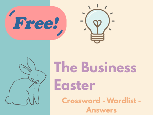 Free - The Business of Easter Crossword