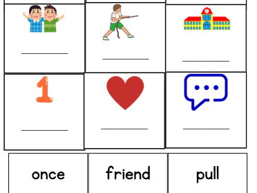 Year 1 English Week 17: Common Exception Words