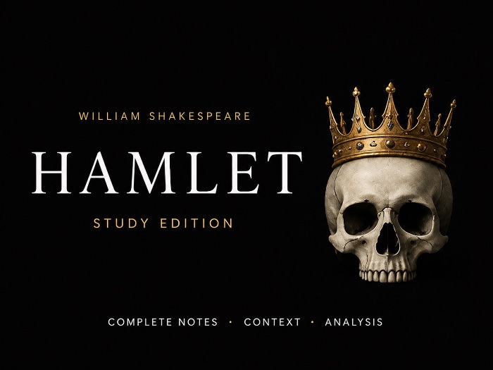 Hamlet Complete Study and Annotated Edition | Full Play, Footnotes, Quotes, Critics and Commentary