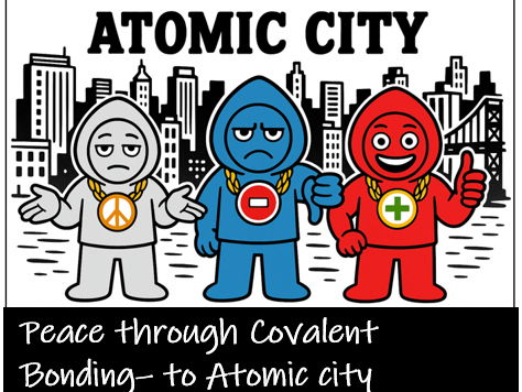 Peace  in Atomic City – Covalent Bonding