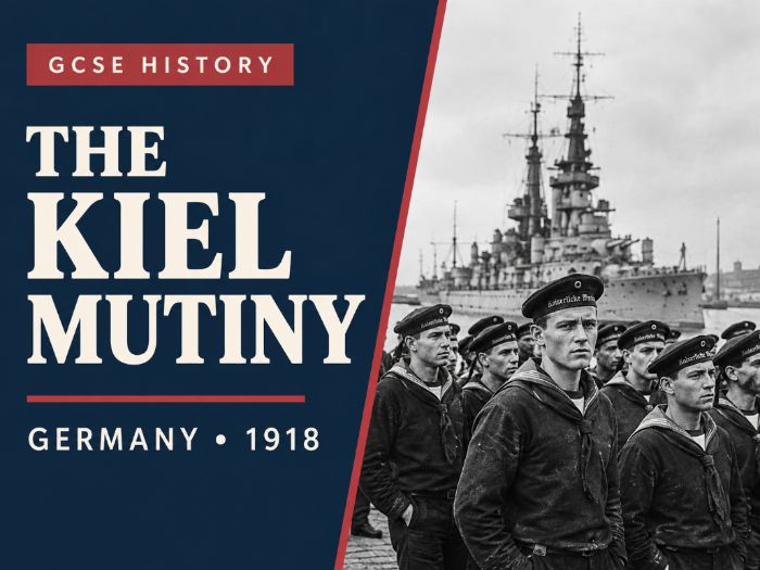 The Kiel Mutiny - GCSE history - Full lesson PowerPoint