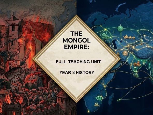 Mongol Empire (c.1206–1368) – Year 8 History Full Teaching Unit