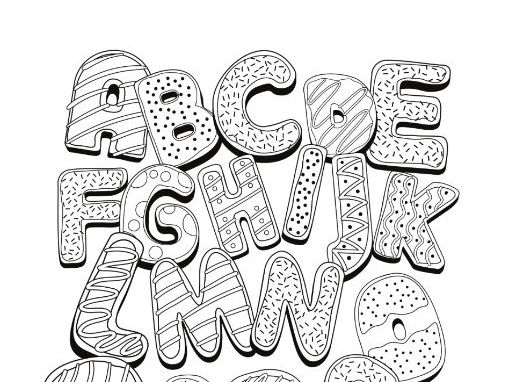 Musical Alphabet Colouring Activity