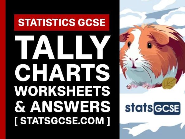 Tally charts - GCSE Statistics - Worksheet Pack + Answers